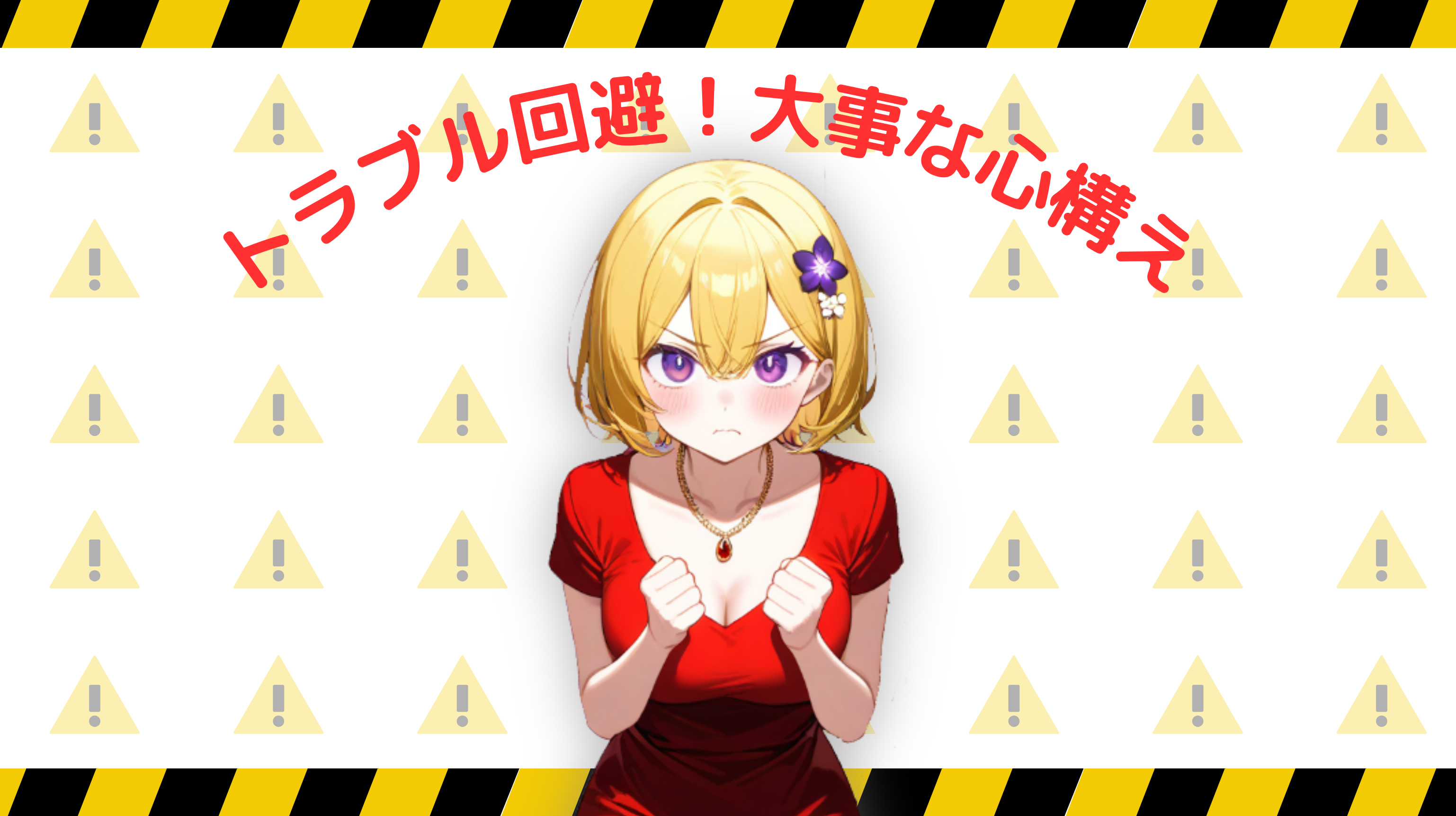 「風紀」トラブルを避けるための4つの心構え