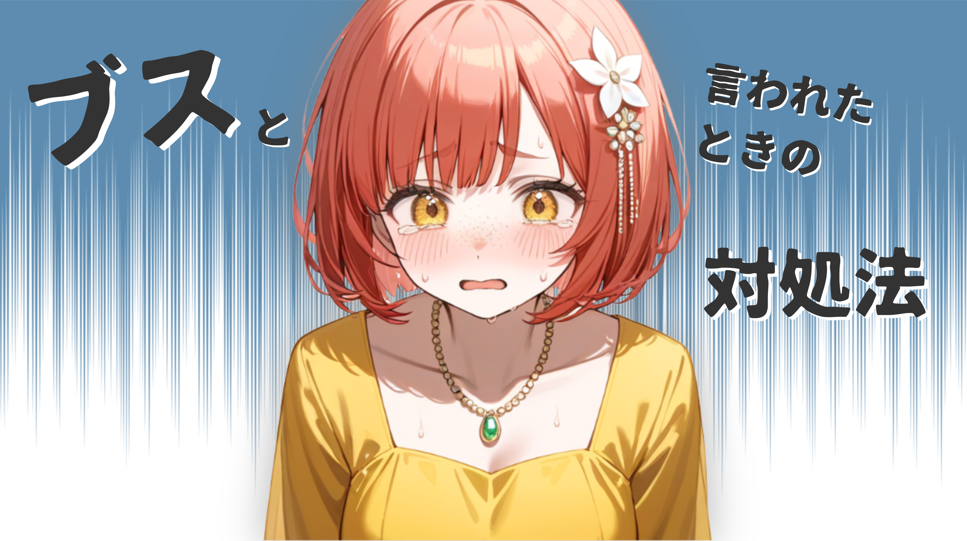 ブスと言われたときの対処法