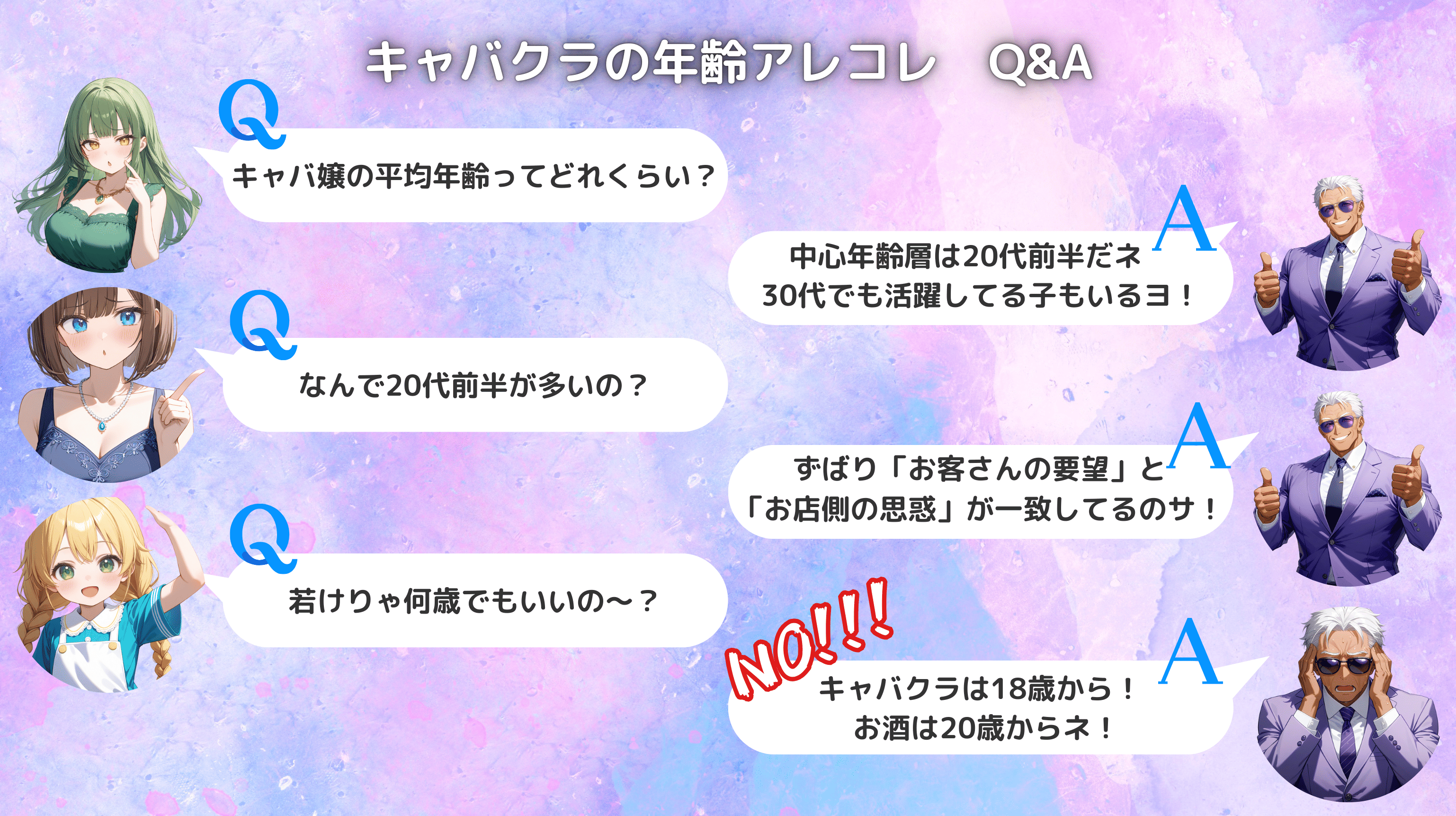 キャバ嬢の平均年齢はどれくらい?